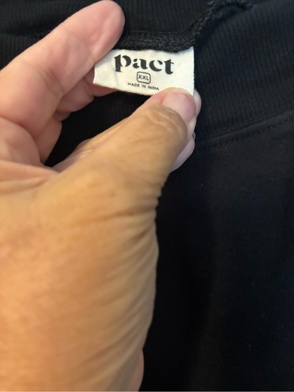 Pact Black Open Drape Women's Cardigan with Pockets and Joggers. Both xxl - Picture 6 of 13